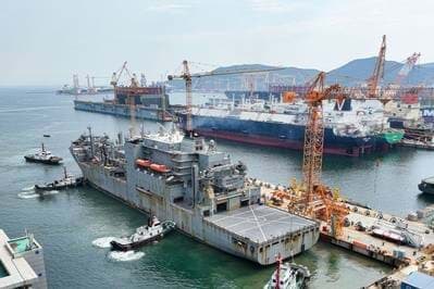 South Korea's Hanwha Ocean Awarded First US Navy Repair Contract South Korea's Hanwha Ocean Awarded First US Navy Repair Contract