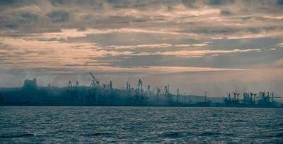 Two Vessels Struck in Russian Attack on Odesa Two Vessels Struck in Russian Attack on Odesa