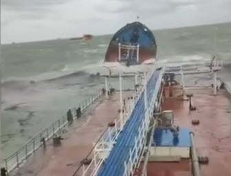 Two Russian Tankers Flounder in Storm Two Russian Tankers Flounder in Storm
