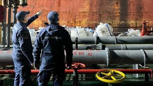 A Fine of 39 Million Lira Imposed on Ship Polluting the Sea in Çanakkale A Fine of 39 Million Lira Imposed on Ship Polluting the Sea in Çanakkale