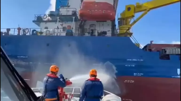 Fire on a Ship Near Pendik: Tragic News of 2 Seafarers